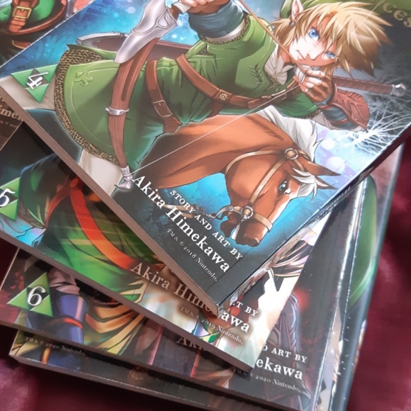 Zelda Twilight Princess Manga 1-8 - Picture 3 of 5